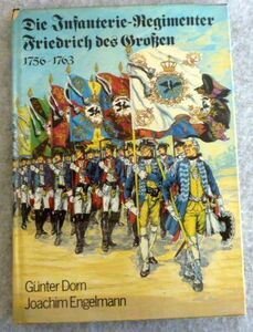 フリードリ大王の歩兵連隊 1756-1763 ドイツ語版　イラスト