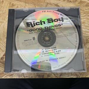 ◎ HIPHOP,R&B RICH BOY - GOOD THINGS INST,シングル! CD 中古品