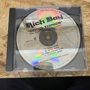 ◎ HIPHOP,R&B RICH BOY - GOOD THINGS INST,シングル!!! CD 中古品