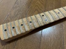 [GP]Fender Japan フェンダー・ジャパン ST72 ストラトキャスターから取り外した純正品ネック Maple1-piece ラージヘッド スキャロップ加工_画像6