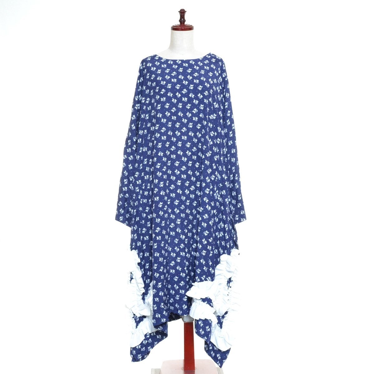 Junya Watanabe ジュンヤワタナベ ワンピース 黒 花 ネット販促