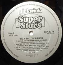 【SR780】DAWN Featuring TONY ORLANDO「Tie A Yellow Ribbon」, 80 UK Original/Comp. ★ポップ・ボーカル_画像5