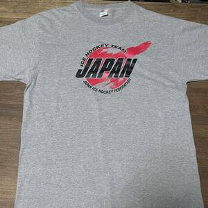  Japan ice hockey ream . ice hockey Japan representative T-shirt Japan Ice Hockey Federation shirt