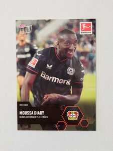 topps now card Moussa Diaby Leverkusen カード トップスナウ 2022-23 BUNDESLIGA 092 サッカー ムサ・ディアビ レバークーゼン