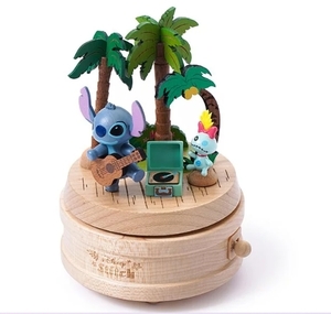 Woonderful life Taiwan limitation Disney Disney Stitch music box Music box