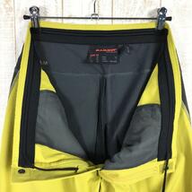 MENs 50 マムート パラドイ パンツ Pordoi Pants ソフトシェル パンツ MAMMUT 1020-08990 イエロー系_画像5