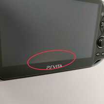 PS Vita PlayStation Vita (プレイステーション ヴィータ) 3G/Wi-Fiモデル クリスタル・ブラック (PCH-1100 AA01)_画像10