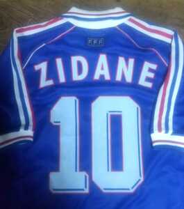 [値下げ交渉] 1998年 フランス代表 #10 ジダン NO STAR adidas 検)WORLD CUP FRANCE 98 CHAMPIONS ZIDANE JUVENTUS REAL MADRID ユベントス