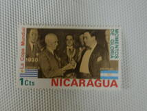 外国切手 未使用 単片 ニカラグア切手 裏糊有 ①_画像10