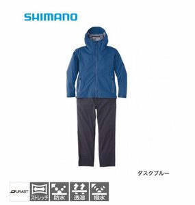 45%off новый товар Shimano дождь механизм костюм RA-001Udask голубой 2XL