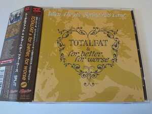 TOTALFAT & for better,for worse「When the 8th Spring has Come…」トータルファット&フォーベター、フォーワース SPLIT