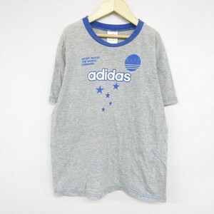 アディダス AHFCサッカー 半袖Tシャツ カットソー スポーツウエア 男の子用 150サイズ グレー青 キッズ 子供服 adidas