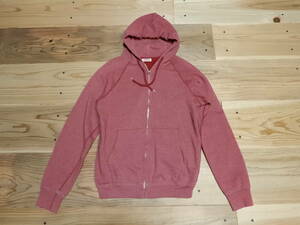 [ free shipping ] Hollywood Ranch Market :....: made in Japan! cotton 70% polyester 30%: front full Zip : sweat pants parka * size 2: there is defect 