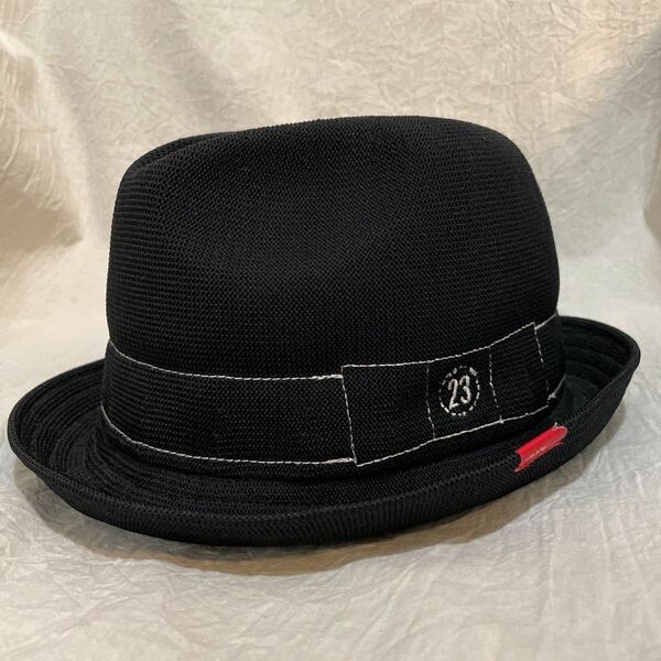 2008SS ダブルタップス WTAPS ARROW / HAT, POLI, MESH, KNIT/メッシュハット サイズ L ブラック 帽子