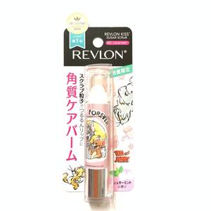 新品 限定 ◆REVLON (レブロン) キス シュガー スクラブ 411 SUGAR MINT(リップバーム)◆ トムとジェリー TOM and JERRY