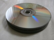 ケースなしの場合,DVDを直接重ねます。