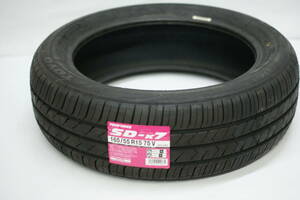 未使用☆トーヨー(TOYO) タイヤ SD-K7 165/55R15 75V 1本　2022年製☆