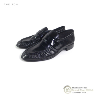 ザ・ロウ （The Row） Soft Loafer イール ローファー ＃37 シューズ 靴 F1280E17 ブラック（新品）