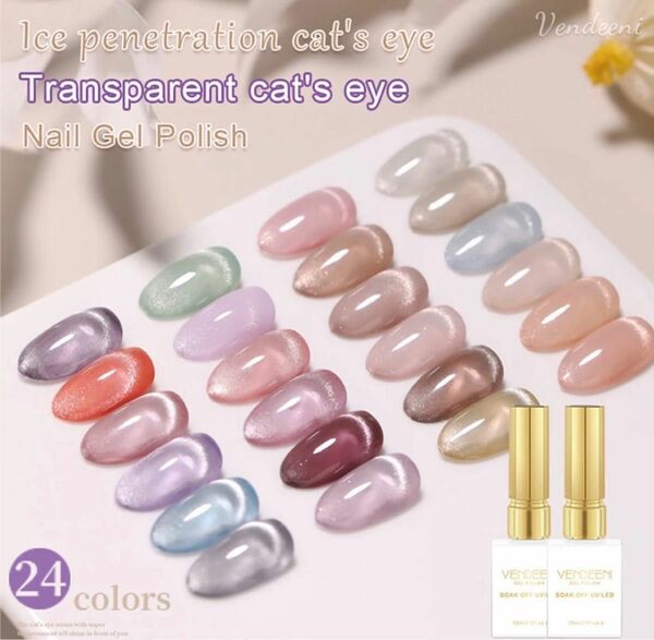 VENDEENI C15シリーズ Transparent Cat Eye Gel 全24色 3ページ目