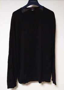  Gucci long sleeve knitted Sherry line black L