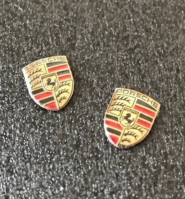 史上一番安いPorscheクレストエンブレム 純正品 外国自動車用パーツ