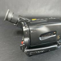 ●ジャンク SONY ソニー CCD-TR250 ビデオカメラレコーダー バッテリー無し テープ出し入れ故障 部品取り 修理専用_画像8