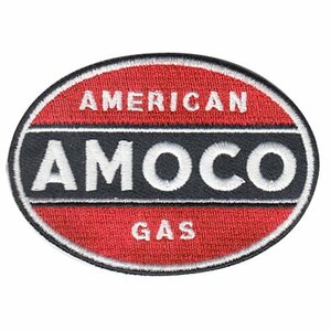 AMOCO/GAS アメリカン雑貨 WAPPEN レーシング ワッペン