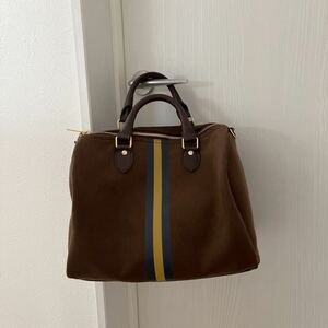 [ unused new goods ]SITA PARANTICAsi-tapa Ran TIKKA Border Boston Bag