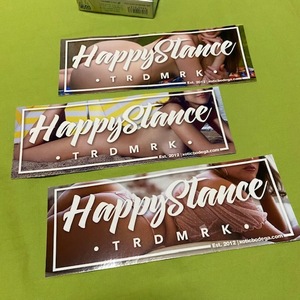 HAPPY STANCE ★3枚セット★08★バンパー　ステッカー USDM　ハッピースタンス