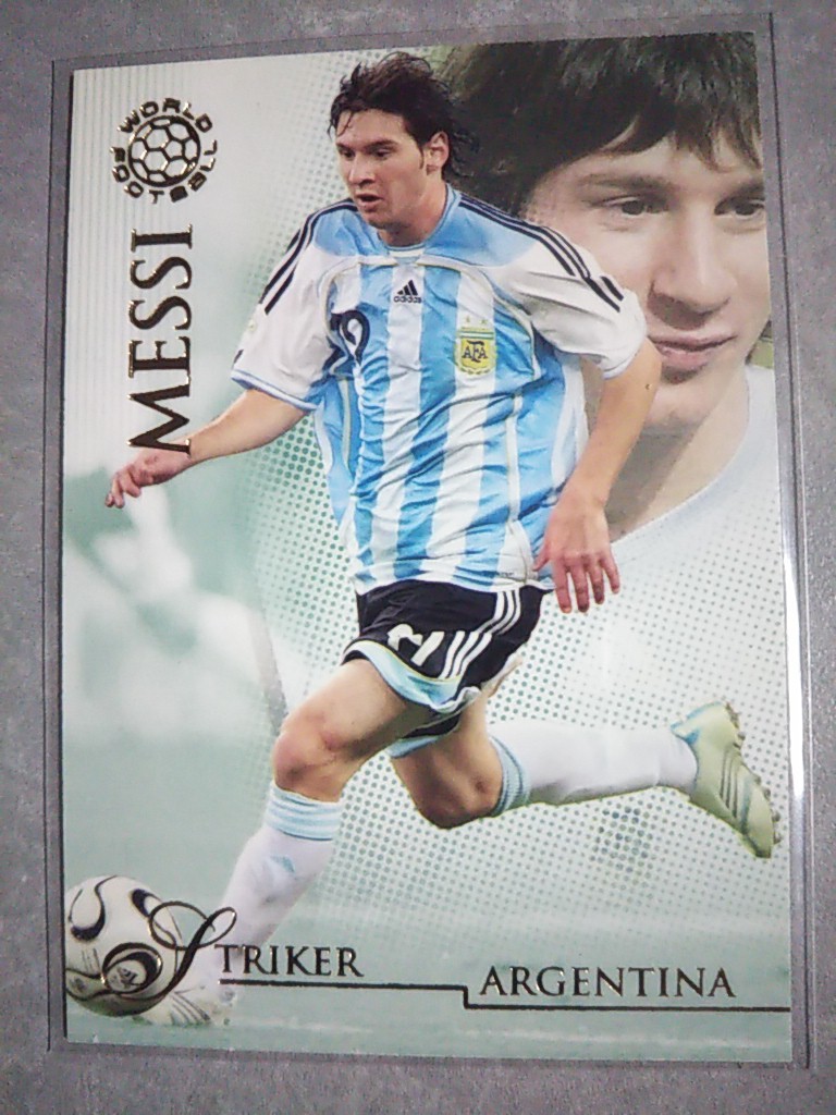 履き心地◎ Messi 2008 fifa world cup panini #123 | schmittberger.com