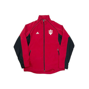 【送料無料】00s adidas INDIANA UNIVERSITY トラックジャケット vintage 古着 CLIMA PROOF インディアナ大学