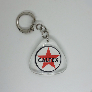 CALTEX ビンテージ フレンチ キーホルダー キーリング 自動車 アンティークカ ー #k-10393の画像2