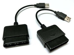 PS2-PS3/PC controller adaptor (2 piece set )