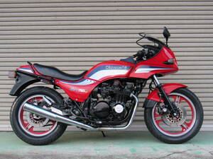 1986年　GPZ750F　輸入新規車輌　ZX750A　検査受渡し　予備検渡し可能　23975㎞