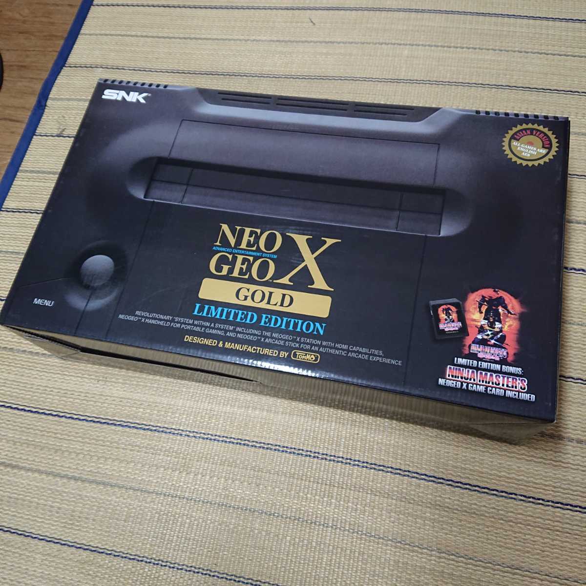 ネオジオXゴールド NEO GEO X NEOGEO X GOLD LIMITED EDITION 新品未