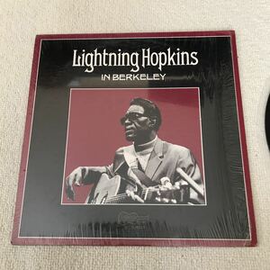 Lightning Hopkins In Berkeley シュリンク　きれい