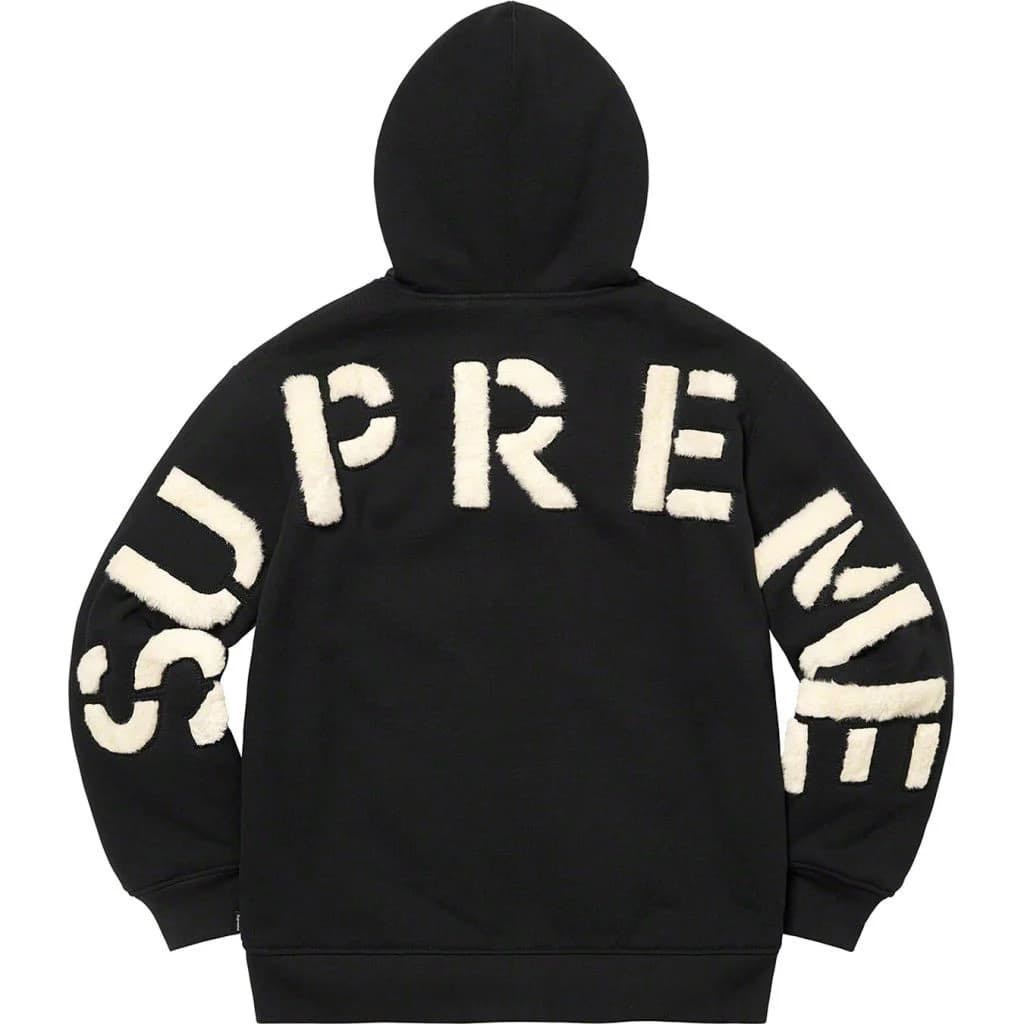 Supreme】2022 Double Hood Facemask Zip UP Hooded Sweatshirt