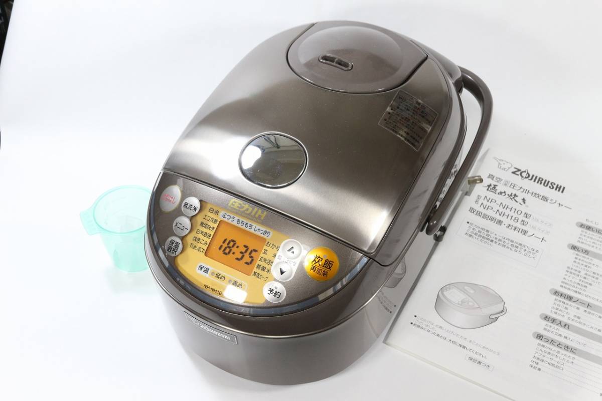 激安超特価 現状 象印 圧力IH炊飯ジャー NP-WA10 13年製 内釜に難有
