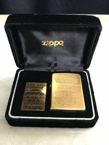 ZIPPO ジッポー ソリッドブラス SOLID BRASS LIMITED ホワイトハウス　3000個限定　未使用　ダブルイヤー　オイルライター