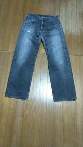 EDWIN Edwin 503 Z black color Denim pants ji- bread jeans vintage processing original standard brand selling up 31 32