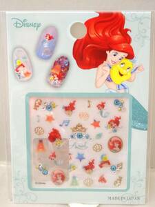 80961 Ariel franc da-se bus tea n Little Mermaid Princess Disney decoration nails make-up nail sticker otopou