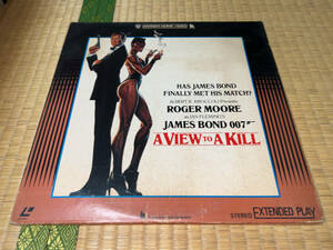 ■ LD「ワーナー / JAMES BOND 007 A VIEW TO A KILL (美しき獲物たち) / 1985」■