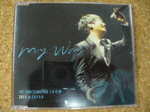 送料無料CD★SHIN　SEUNG　HUN　シン　スン　フン『MY　WAY』