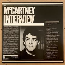 美盤/EPS-27001/Paul McCartney/The McCartney Interview/ポール・マッカートニー(検)ビートルズ/LP/The Beatles/Ringo Starr/John Lennon_画像2