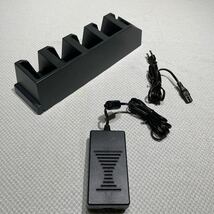 ②KEYENCE/キーエンス　BT-900用5連充電器　アダプターセット　中古品　簡易整備済　保証付_画像2