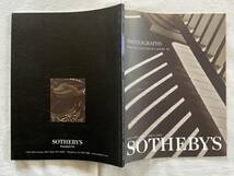 ●● SOTHEBY’S サザビーズ NY 写真 Photographs オークション カタログ　2冊　1999+2000年_画像2
