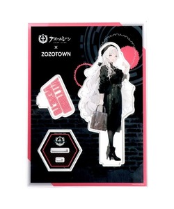 アズールレーン×ZOZOTOWN コラボ アクリルスタンド ヴィットリオ・ヴェネト 缶バッジ付き アズレン