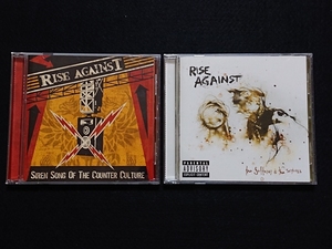 美品 輸入盤 CD2枚セット Rise Against / [Siren Song Of The Counter Culture] [The Sufferer & The Witness]