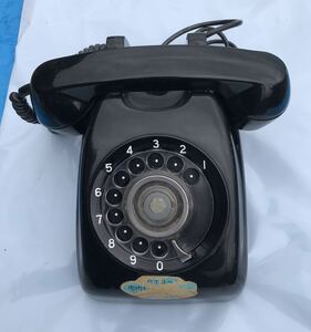  black telephone 600-A1 Showa Retro 