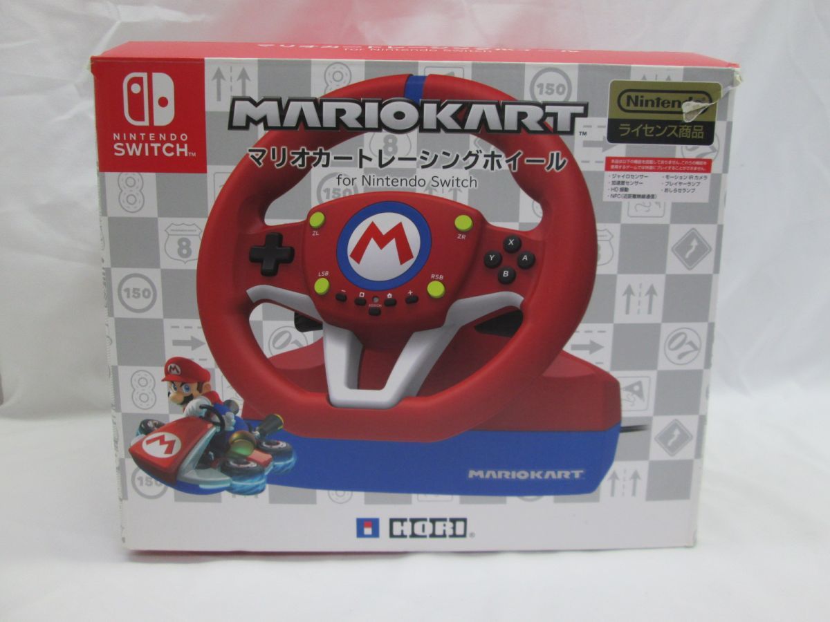 クリアランス 単品可❗️マリオカート レーシングホイールDX HORI 株式会社 2点セット マリオカート レーシングホイールDX 2点セット